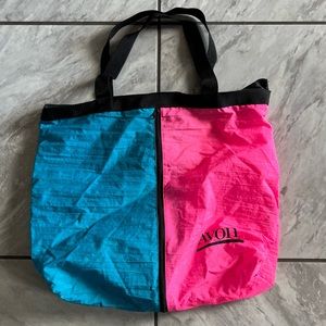 Vintage Avon bag 1990s zip-up tote duffel RARE